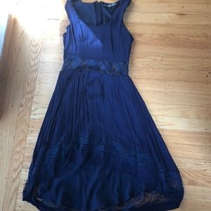 Topshop petite blue dress